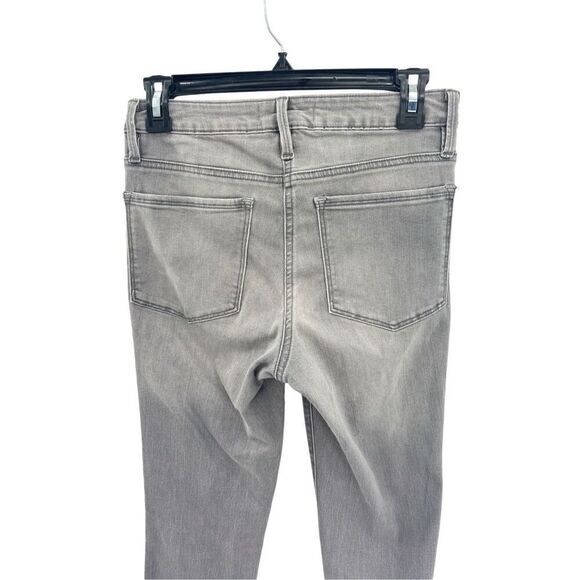 Athleta sculptex Gray ￼ straight leg jeans size 4 - Picture 2 of 12